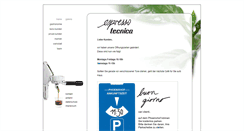 Desktop Screenshot of espressotecnica.de