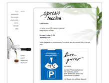 Tablet Screenshot of espressotecnica.de